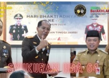 Gubernur Al Haris Rayakan Hari Bhakti Adhyaksa ke-64 Tahun 2024