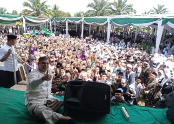Bupati Fadhil Ajak warga gemar Bersholawat, Hadad Alwi Meriahkan Hari santri di Pondok Pes Darqis