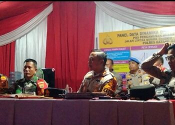 Kapolres AKBP Singgih Hermawan Pantau Pengamanan Malam Natal