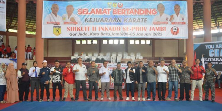 Ratusan Karateka Ikuti Kejuaraan Karate Sirkuit II Inkado se- Provinsi Jambi