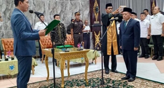 Bupati Fadhil Lantik Mula P Rambe Sebagai PJ Sekda Batanghari Gantikan M. Azan