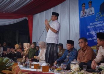 Serap Aspirasi, Menteri PDT Gelar Sarasehan dan Tidur Dirumah Warga Desa Danau Lamo