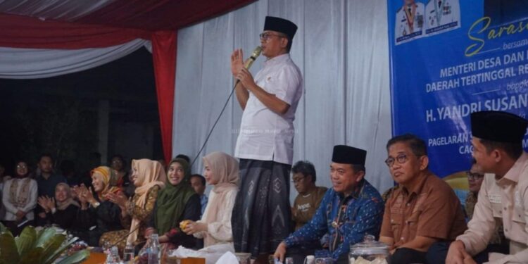 Serap Aspirasi, Menteri PDT Gelar Sarasehan dan Tidur Dirumah Warga Desa Danau Lamo