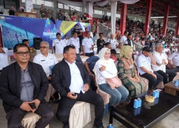 Sekda Muarojambi Saksikan Semi Final Gubernur Cup 2025