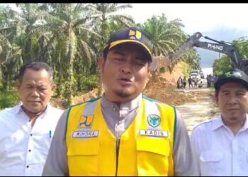 Dinas PUTR Batanghari  Dorong PTPN IV Perbaiki Jalan Amblas Secara Permanen