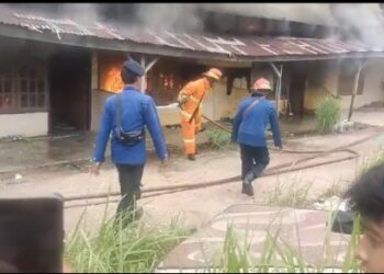 Empat Bedeng Kos kosan Ludes Dilahap Sijago Merah