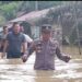Kapolsek Pantau Banjir Jangga Aur, Sedikitnya 20 KK Mengungsi Sebahagian Bertahan di Rumah