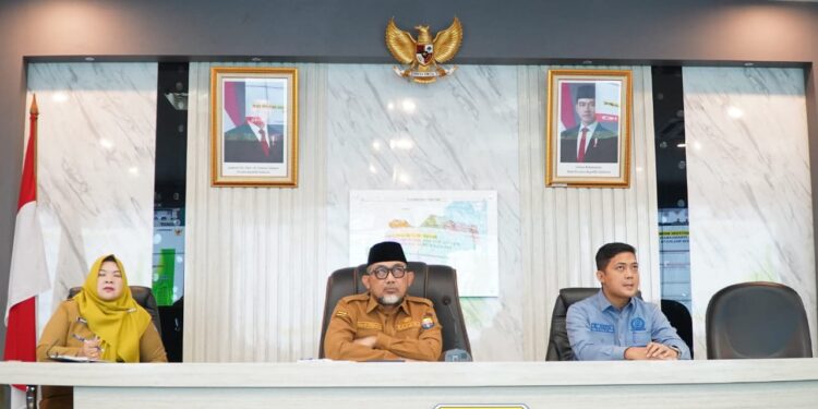 Sekda Sudirman Ikuti Zoom Meeting Bersama Mendagri Terkait Jadwal Pelantikan Kepala Daerah Terpilih