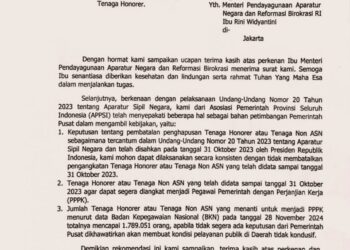 Perjuangkan Honorer se- Indonesia, Gubernur Al Haris Surati Menpan RB