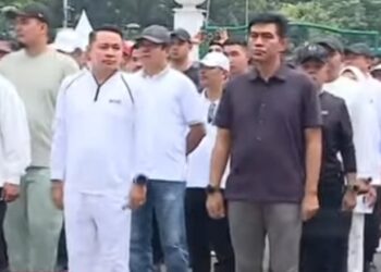 Fadhil Arif dan Bakhtiar Pasangan  Bupati Terpilih  Ikuti Gladi Kotor Menjelang Pelantikan