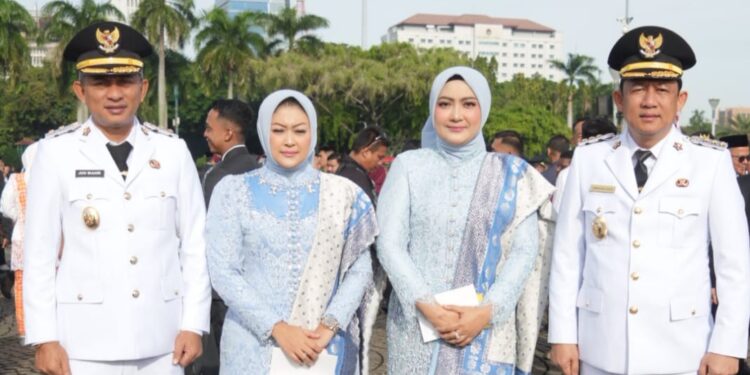 Bambang Bayu Suseno dan Junaidi H Mahir Resmi Dilantik menjadi Bupati dan Wakil Bupati Muaro Jambi oleh Presiden Prabowo 