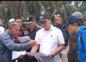 Mahmud Tunjukkan 7 titik koordinat, Kuasa Hukum PT BSU terkesan tidak Menguasai