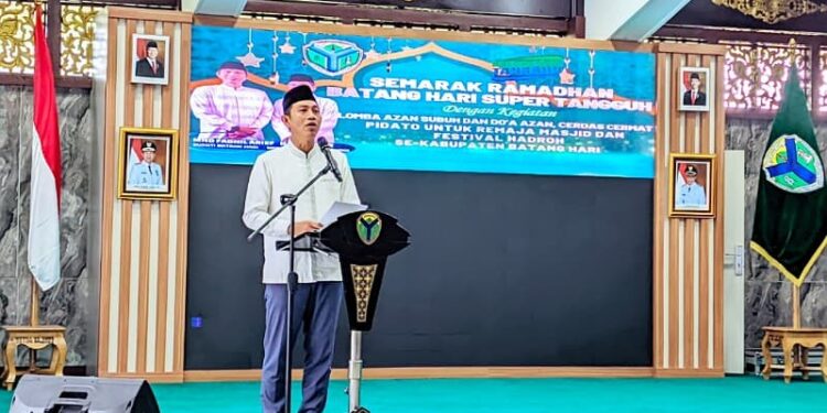 Bupati Fadhil Buka Lomba Riligius, Pejabat OPD Harus Bisa ikuti Lomba Semarak Ramadhan