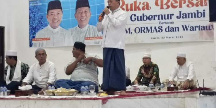 Gubernur Jambi Buka Bersama LSM, Ormas dan Wartawan Provinsi Jambi
