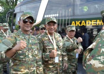 Wabup Junaidi Mahir Antusias Mengikuti Retreat Kepala Daerah (KDH-WKDH) di Akademi Militer