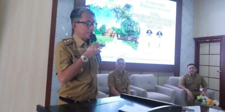 Wabup Junaidi Mahir Membuka Rapat Forum Organisasi Perangkat Daerah Tahun 2026