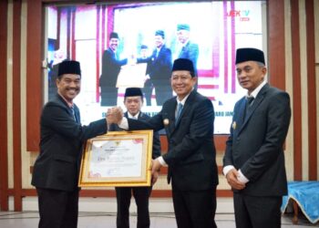 Pemkab Muaro Jambi Gelar Pisah Sambut, Pj Bupati Raden Najmi dengan Bupati Bambang Bayu Suseno