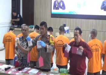 Darurat Narkoba, SatNarkoba Polres Batanghari Ungkap 8 tersangka Kejahatan Narkotika