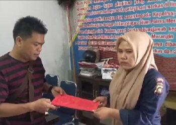 Kades Sepantai Renah Dilaporkan Ke Mapolres Merangin Dugaan Mar_Up Dana Desa