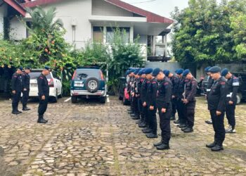 Siaga Satu, Pasukan Brimob dan TNI Standbye Selama PSU di Kabupaten Bungo