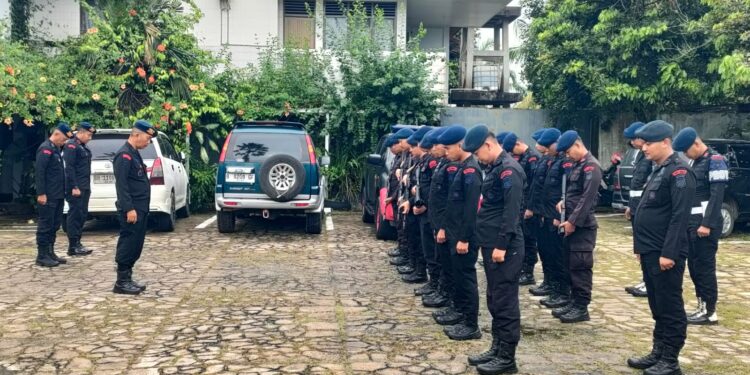 Siaga Satu, Pasukan Brimob dan TNI Standbye Selama PSU di Kabupaten Bungo