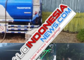 Gudang Diduga Milik Perangin Surganya Oknum Sopir Pertamina Bermerek PT Elnusa Petrofine