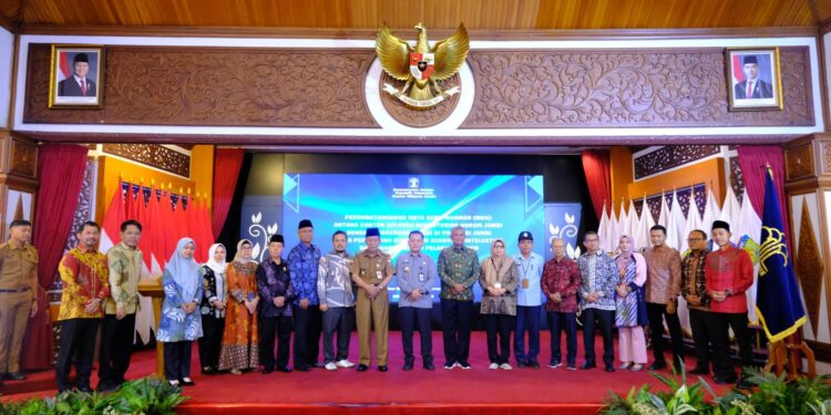 Wagub Sani Dukung Pengembangan Kekayaan Intelektual Melalui Kanwil Kementerian Hukum Jambi