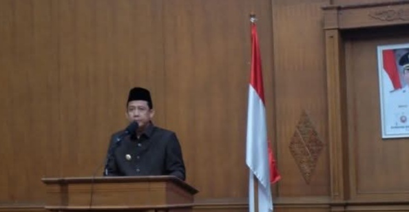 Bupati BBS Hadiri Rapat Paripurna Rekomendasi LKPJ Tahun Anggaran 2024