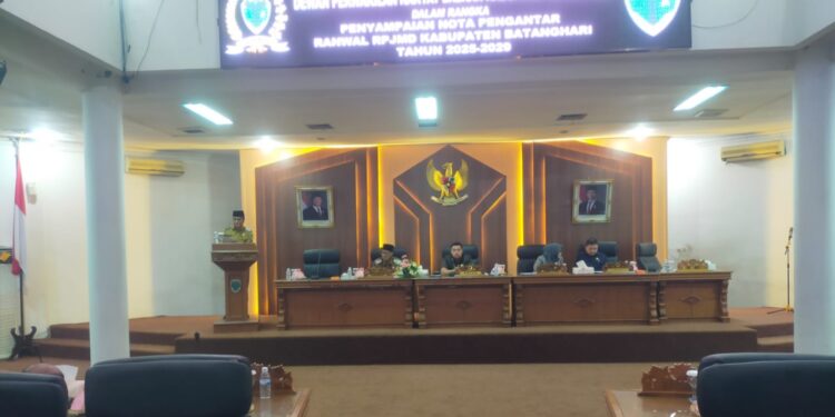 Rapat Paripurna Ranwal RPJMD  Tahun 2025-2029
