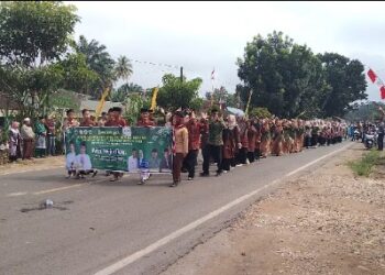 772 Kafilah MTQ ke 54 Tingkat Kabupaten Batanghari  Ramaikan Pawai Ta’ruf