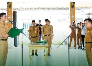 Bupati Lantik PJ Sekda, dan Buka Rakor Desa, Ingatkan Bahaya Narkoba dan Judi Online