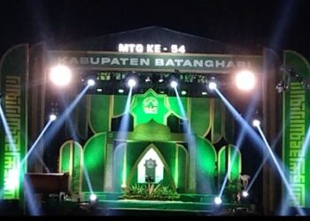 Perhelatan MTQ ke 54 di Kelurahan Kampung Baru, Bagaikan Suasana Kota Santri