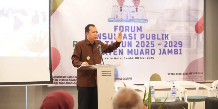 Bupati BBS: Ranwal RPJMD tahun 2025-2029 Berdasarkan Visi dan Misi “Muaro Jambi Berbakti”