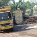 Macet Panjang, Akibat Truk Armada Batubara Terguling di As Jalan