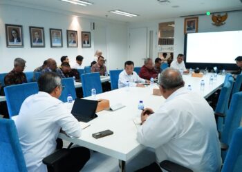 Gubernur Al Haris Temui Dirjen Pembiayaan Infrastruktur Bahas Rencana Hibah ANHA untuk Kelola Danau Sipin