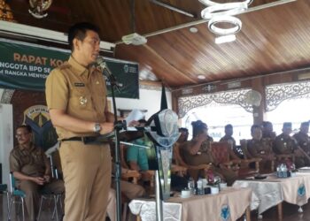 Rakor BPD Batanghari, Bupati Fadhil Pesan Jalankan Tugas Dengan Profesional dan Jaga Keharmonisan