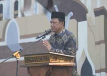 Bupati BBS Hadiri 2 Dekade dan Haflatul Ikhtitam Pondok Pesantren An-Nur Tangkit