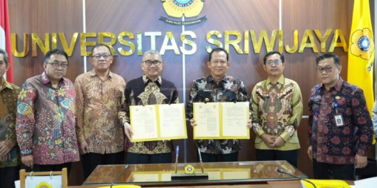 Maksimalkan Pelayanan Kesehatan untuk Masyarakat, Bupati BBS Tanda Tangani MoU Dengan UNSRI 