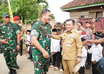 Gubernur Al Haris Dampingi KSAD Resmikan 47 Titik Program TNI AD Manunggal Air di Jambi