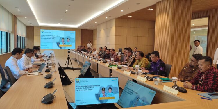 Audiensi dengan Menkes, Gubernur Al Haris Dorong Pemerataan dan Penguatan Layanan Kesehatan Daerah