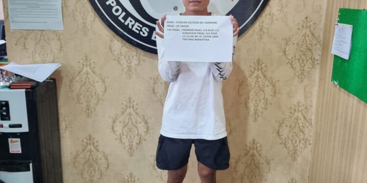 Bandar Narkoba dibekuk Satres Narkoba Polres Batanghari, Dua Orang DPO