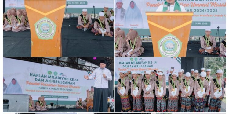 Wagub Abdullah Sani hadiri Haflah Akhirussanah dan Milad ke 14 Ponpes Ummul masakin Batang hari