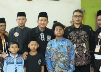 Bupati BBS Hadiri Pengesahan Warga Tingkat 1 PSHT Cabang Muaro Jambi