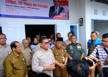 Wagub Sani Dampingi Kunker Kepala KSP Tinjau SPPG 