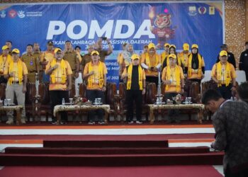 Buka POMDA 2025, Gubernur Al Haris: Potensi Atlit Jambi Luar Biasa