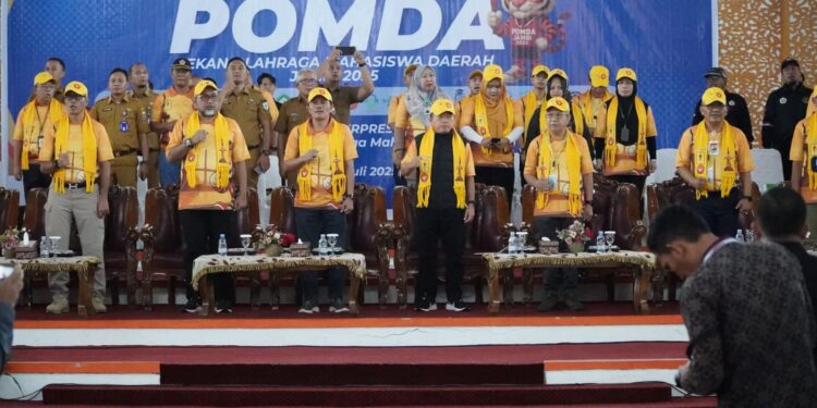 Buka POMDA 2025, Gubernur Al Haris: Potensi Atlit Jambi Luar Biasa