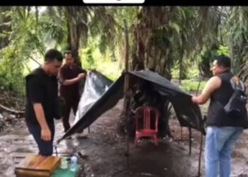 Usai Viral, Polsek Kumpeh Bongkar Basecamp Narkoba di Sungai Bungur