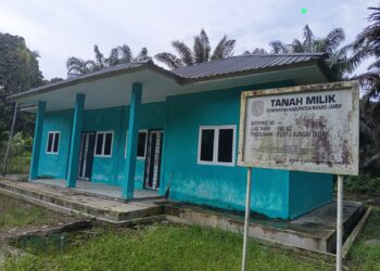 Miris, Habiskan Anggaran Ratusan Juta, Pustu Sungai Terap Hanya jadi Sarang Kelelawar 