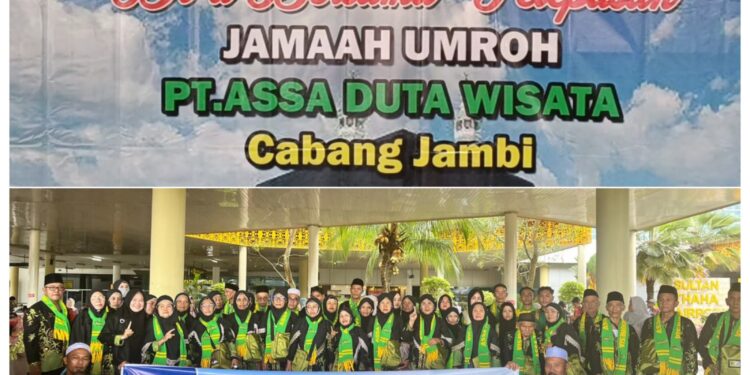 Travel Umroh PT.Assa Duta Wisata Cabang Jambi Berangkatkan Jamaah Umroh