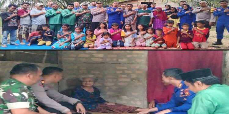 Dirpol Airud Polda Jambi Kombes Pol A Tri Waluyo Sambangi Nenek Mukinem